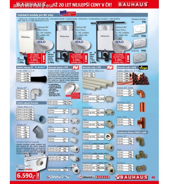 aktuln katalog Bauhaus, akn letky, strana 1