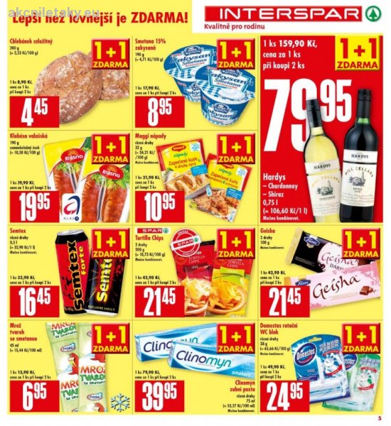 Interspar akn nabdka, akn letky, strana 1